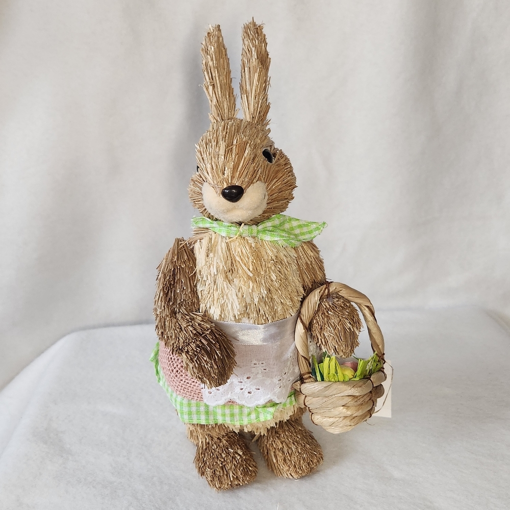 Hobby Lobby Textured Brown Easter Bunny Natural Decor
